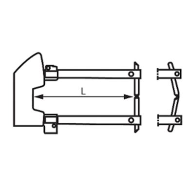 Picture of Arms c/w Electrodes Straight L=350mm (Pair)