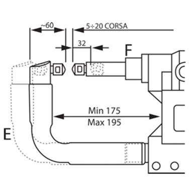 Picture of Ind Sus S/Gun Upper Arm C Type (3323)       