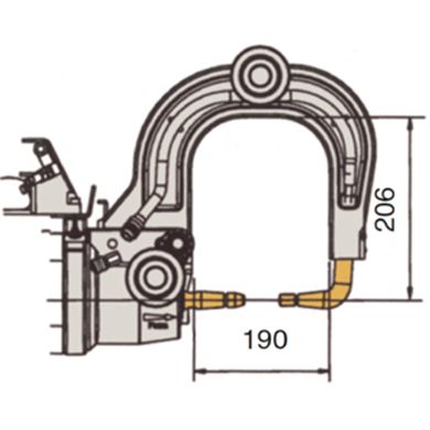 Picture of Air Cooled Short Arm L=87mm               