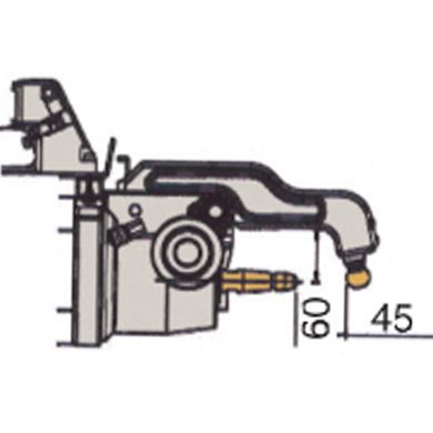 Picture of Bent Short Arm L=40mm                     