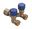 Picture of Double Outlet RH Y Piece with Valves