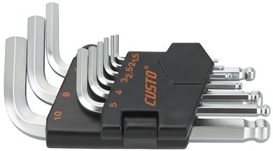 Picture of Hex Ball Key Wrench Set (9 PC)