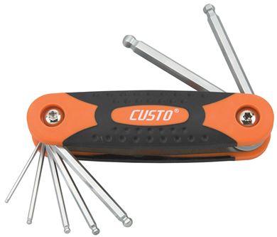 Picture of Folding Hex Ball Key Wrench Set (7 PC)