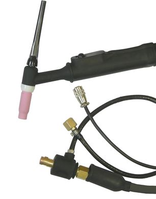 Picture of WP26 TIG Torch c/w Dinse Adaptor & Switch Plug