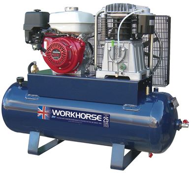 Picture of Workhorse Petrol Air Compressor 9HP 150L E/Start