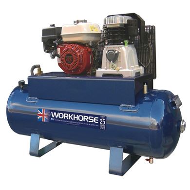 Picture of Workhorse Petrol Air Compressor 5.5HP 150L