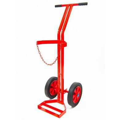 Picture of Single Cylinder Trolley Heavy Duty - 12" Wheels