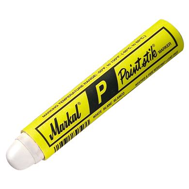 Picture of Markal P Painstik Solid Paint Marker (White)