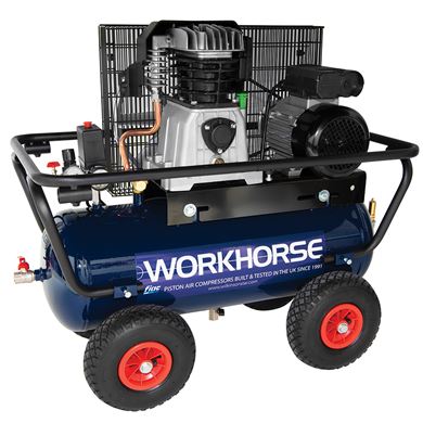 Picture of Workhorse Air Compressor 3HP 50L 230V Crash Bar