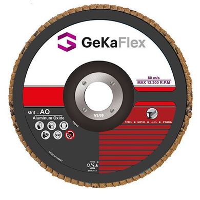 Picture of GeKaFlex - ALUM Flap Disc (125 x 22mm) - 40 GRIT