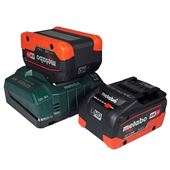 Picture of SD Metabo Battery Charger & 2x 18v Li-HD Batteries