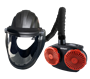 Picture of Navishock Clear Grinding Helmet c/w Airkem Unit/Hard Hat