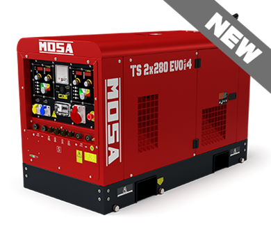 Picture of TS 2x280 EVO Multi4 CC/CV Diesel Welder Generator