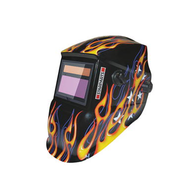 Picture of Starparts Flame ADF Welding Helmet (9-13 Variable Shade)