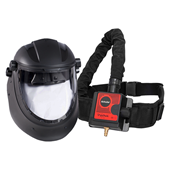 Picture of Navitek Clear Grinding Helmet  c/w Airkube Air Regulator