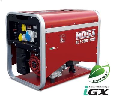 Picture of GE S-7000 HBM Petrol Generator 230/110V